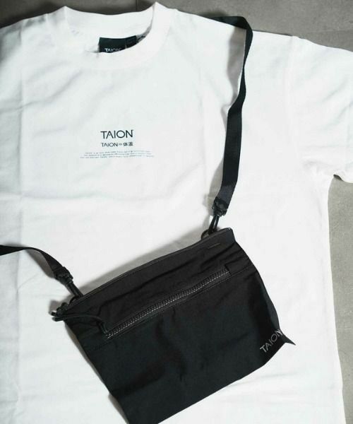 MEN'S BIGI / メンズビギ Tシャツ | 【TAION】BASIC STORAGE T-SH CONCEPT / ベーシック ロゴ ストレージ Ｔシャツ | 詳細5