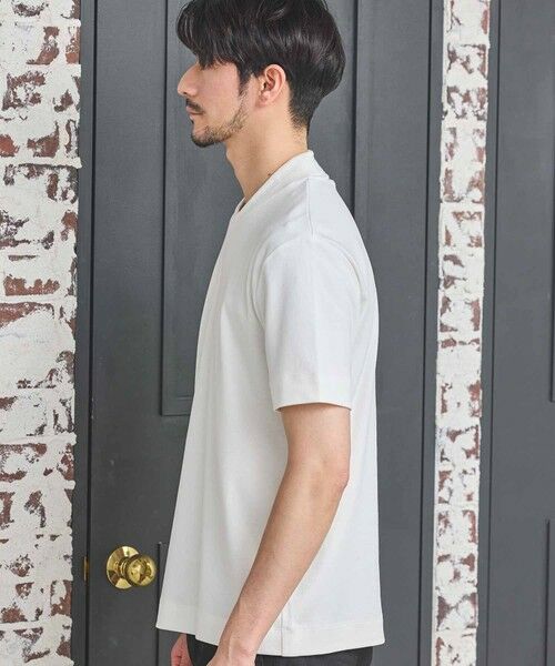 MEN'S BIGI / メンズビギ Tシャツ | シルケットスムースクルーネックテーラーTシャツ | 詳細2