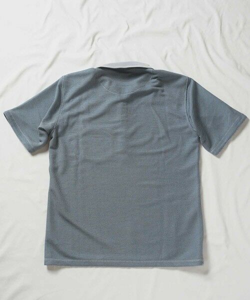 MEN'S BIGI / メンズビギ ポロシャツ | ハニカム裏メッシュイタリアンカラーポロシャツ | 詳細10