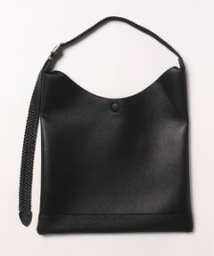 MEN'S BIGI / メンズビギ ショルダーバッグ | メッシュストラップ フェイクレザーショルダーバッグ