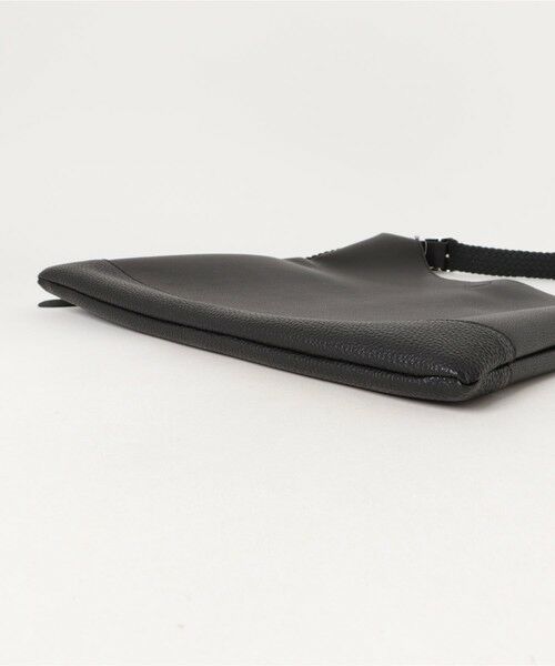 MEN'S BIGI / メンズビギ ショルダーバッグ | メッシュストラップ フェイクレザーショルダーバッグ | 詳細3