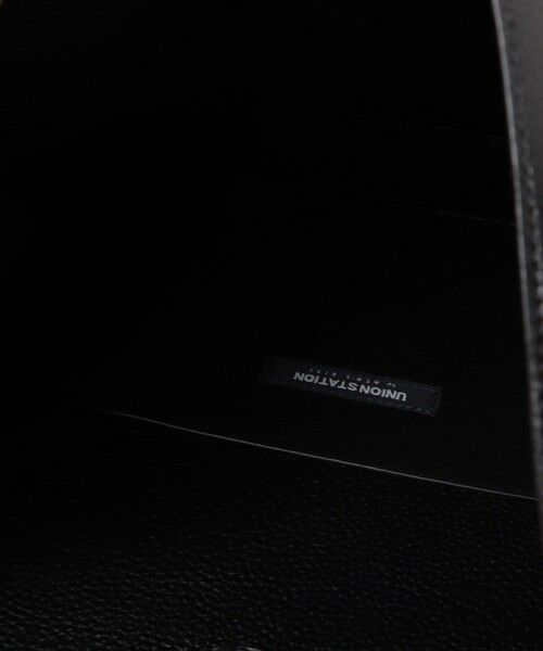 MEN'S BIGI / メンズビギ ショルダーバッグ | メッシュストラップ フェイクレザーショルダーバッグ | 詳細4