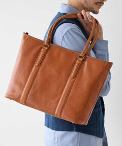 MEN'S BIGI / メンズビギ トートバッグ | 【SEEKER/シーカー×UNIONSTATION別注】本革トートバッグ