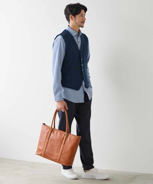 MEN'S BIGI / メンズビギ トートバッグ | 【SEEKER/シーカー×UNIONSTATION別注】本革トートバッグ | 詳細10