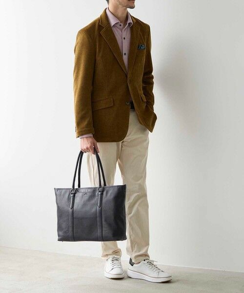 MEN'S BIGI / メンズビギ トートバッグ | 【SEEKER/シーカー×UNIONSTATION別注】本革トートバッグ | 詳細14