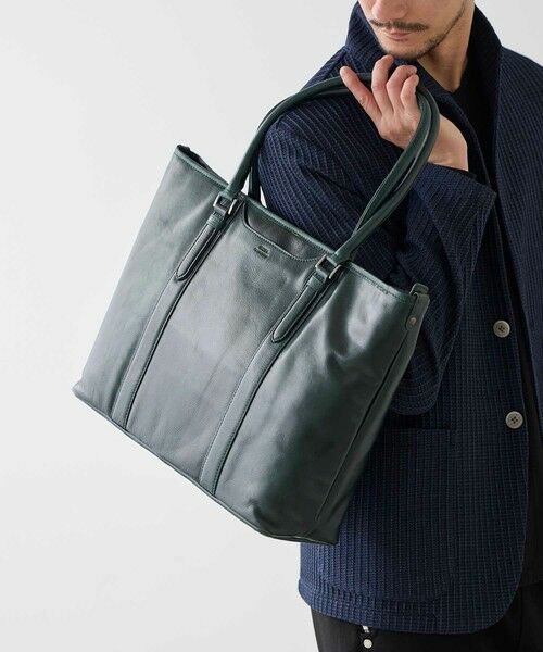 MEN'S BIGI / メンズビギ トートバッグ | 【SEEKER/シーカー×UNIONSTATION別注】本革トートバッグ | 詳細17
