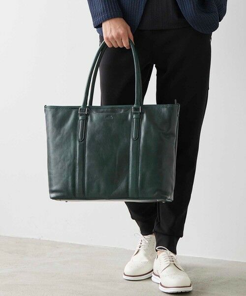 MEN'S BIGI / メンズビギ トートバッグ | 【SEEKER/シーカー×UNIONSTATION別注】本革トートバッグ | 詳細18
