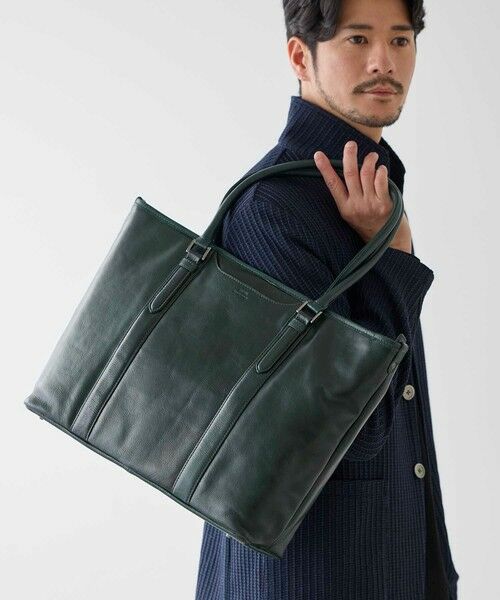MEN'S BIGI / メンズビギ トートバッグ | 【SEEKER/シーカー×UNIONSTATION別注】本革トートバッグ | 詳細16