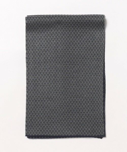 MEN'S BIGI / メンズビギ マフラー・ショール・スヌード・ストール | 小紋柄リバーシブルマフラー | 詳細1