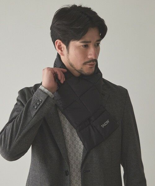 MEN'S BIGI / メンズビギ マフラー・ショール・スヌード・ストール | TAION BASIC DOWN SCARF | 詳細3