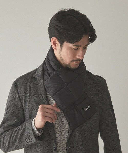 MEN'S BIGI / メンズビギ マフラー・ショール・スヌード・ストール | TAION BASIC DOWN SCARF | 詳細4