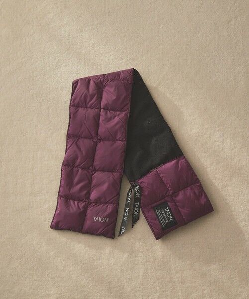 MEN'S BIGI / メンズビギ マフラー・ショール・スヌード・ストール | TAION BASIC DOWN SCARF | 詳細10