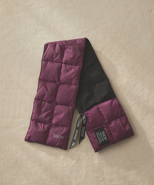MEN'S BIGI / メンズビギ マフラー・ショール・スヌード・ストール | TAION BASIC DOWN SCARF | 詳細11