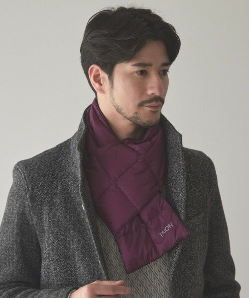MEN'S BIGI / メンズビギ マフラー・ショール・スヌード・ストール | TAION BASIC DOWN SCARF | 詳細7
