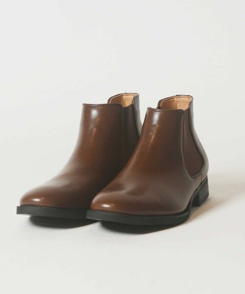 MEN'S BIGI / メンズビギ ブーツ（ロング丈） | フェイクレザーサイドゴアブーツ | 詳細11