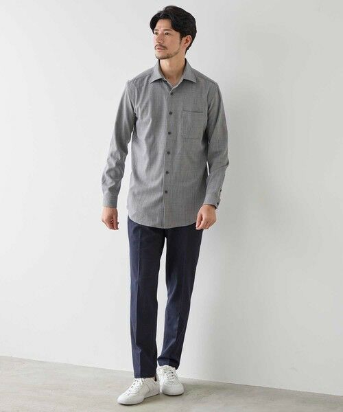 MEN'S BIGI / メンズビギ シャツ・ブラウス | シャークスキンホリゾンタルカラーシャツ | 詳細11