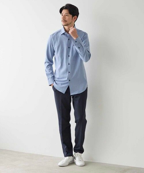 MEN'S BIGI / メンズビギ シャツ・ブラウス | シャークスキンホリゾンタルカラーシャツ | 詳細13