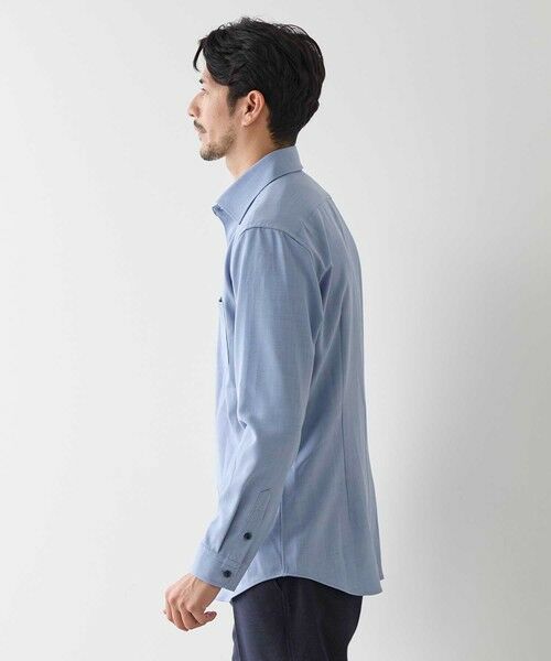 MEN'S BIGI / メンズビギ シャツ・ブラウス | シャークスキンホリゾンタルカラーシャツ | 詳細14