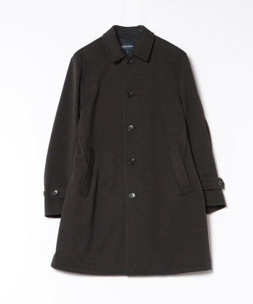 MEN'S BIGI / メンズビギ ステンカラーコート | カットカルゼステンカラーコート | 詳細12