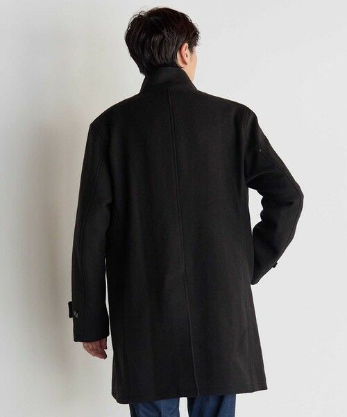 MEN'S BIGI / メンズビギ その他アウター | ヘリンボンスタンドカラーコート | 詳細8