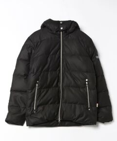 MEN'S BIGI / メンズビギ ダウンジャケット・ベスト | 【PRO-SPERITY/プロスペリティ×UNION STATION】　　T/Rツイルシレー加工中綿フーデッドブルゾン