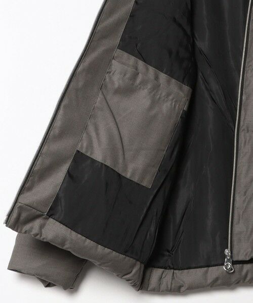 MEN'S BIGI / メンズビギ ダウンジャケット・ベスト | 【PRO-SPERITY/プロスペリティ×UNION STATION】　　T/Rツイルシレー加工中綿フーデッドブルゾン | 詳細2