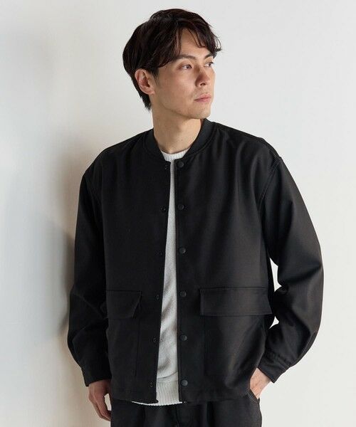 MEN'S BIGI / メンズビギ ブルゾン | 【セットアップ着用可能】ポリエステルギャバジンシャツブルゾン | 詳細12