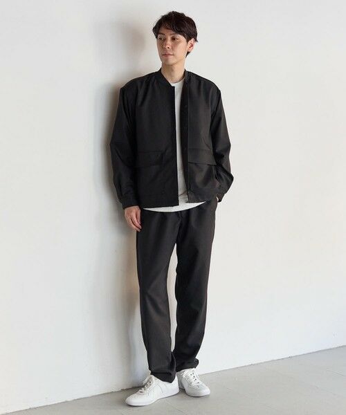 MEN'S BIGI / メンズビギ ブルゾン | 【セットアップ着用可能】ポリエステルギャバジンシャツブルゾン | 詳細15
