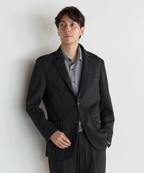 MEN'S BIGI / メンズビギ テーラードジャケット | ジャガードポンチテーラードジャケット | 詳細1