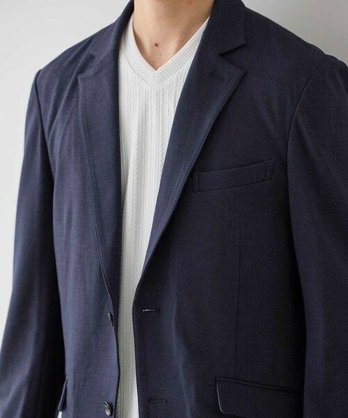 MEN'S BIGI / メンズビギ テーラードジャケット | ジャガードポンチテーラードジャケット | 詳細9