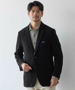 MEN'S BIGI / メンズビギ テーラードジャケット | バスケットジャガードテーラードジャケット