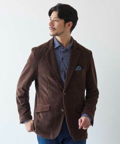 バスケットジャガードテーラードジャケット