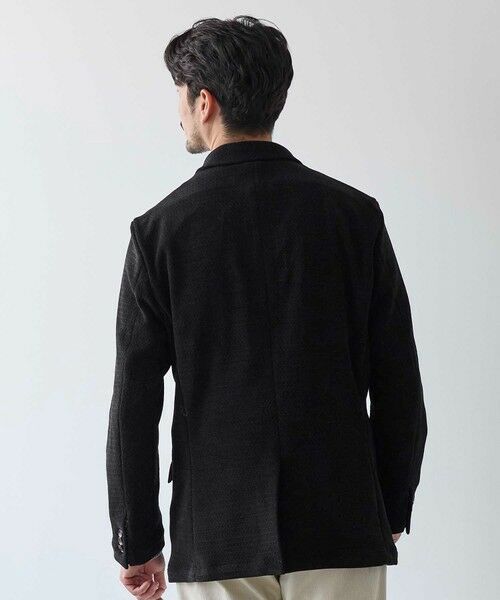 MEN'S BIGI / メンズビギ テーラードジャケット | バスケットジャガードテーラードジャケット | 詳細4