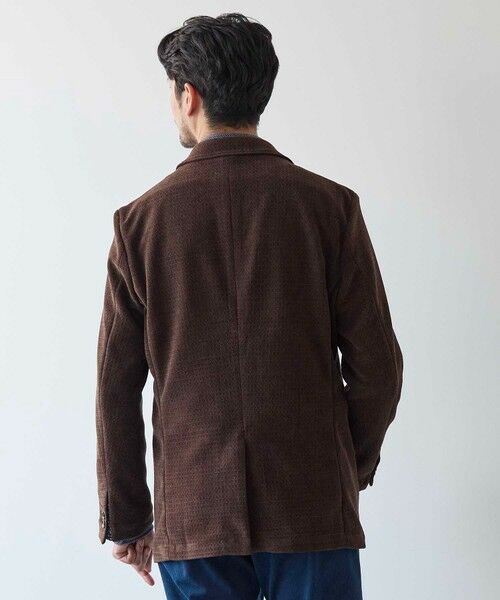 MEN'S BIGI / メンズビギ テーラードジャケット | バスケットジャガードテーラードジャケット | 詳細9