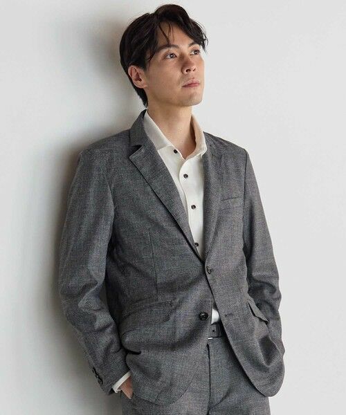 MEN'S BIGI / メンズビギ テーラードジャケット | メランジ ジャケット＜セットアップ対応＞ | 詳細1