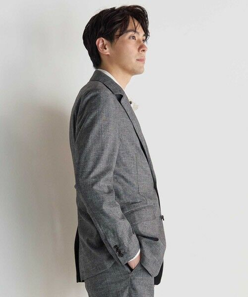 MEN'S BIGI / メンズビギ テーラードジャケット | メランジ ジャケット＜セットアップ対応＞ | 詳細3