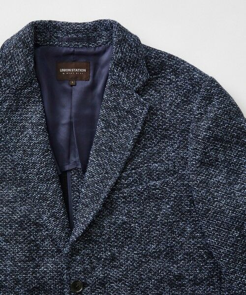 MEN'S BIGI / メンズビギ テーラードジャケット | ラーベン編みテーラードジャケット | 詳細12