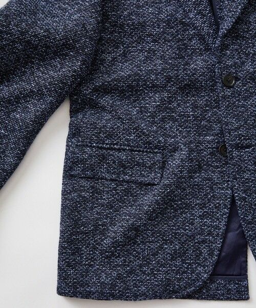 MEN'S BIGI / メンズビギ テーラードジャケット | ラーベン編みテーラードジャケット | 詳細14