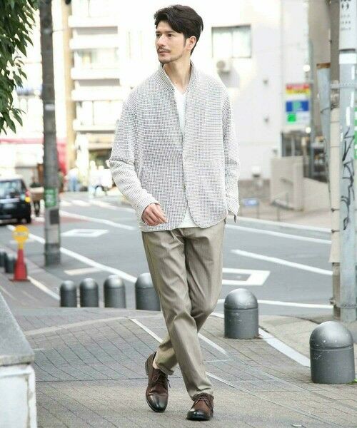 MEN'S BIGI / メンズビギ その他パンツ | ハイパーストレッチヘリンボンパンツ【大きいサイズ対応(3L、4L) S~4L展開】 | 詳細2