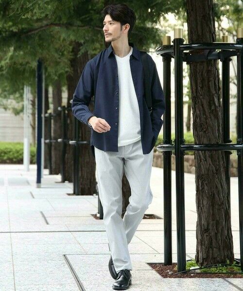 MEN'S BIGI / メンズビギ その他パンツ | ハイパーストレッチヘリンボンパンツ【大きいサイズ対応(3L、4L) S~4L展開】 | 詳細4