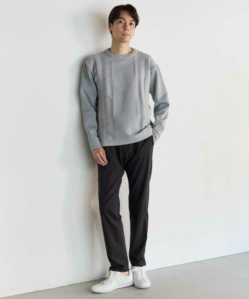 MEN'S BIGI / メンズビギ その他パンツ | ハイパーストレッチヘリンボンパンツ【大きいサイズ対応(3L、4L) S~4L展開】 | 詳細24