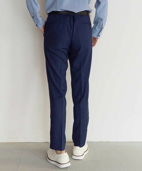 MEN'S BIGI / メンズビギ その他パンツ | メランジスラックスパンツ【セットアップ対応】 | 詳細10