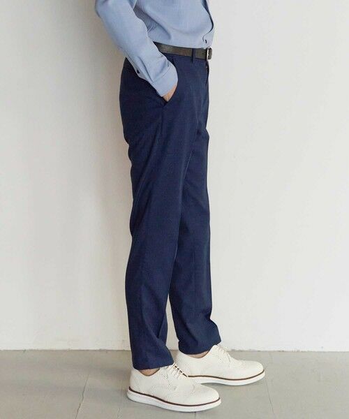 MEN'S BIGI / メンズビギ その他パンツ | メランジスラックスパンツ【セットアップ対応】 | 詳細9