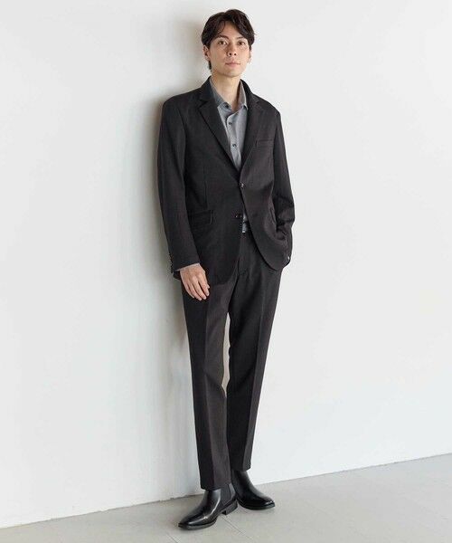 MEN'S BIGI / メンズビギ スラックス・ドレスパンツ | ジャガードポンチ パンツ＜セットアップ対応＞ | 詳細4