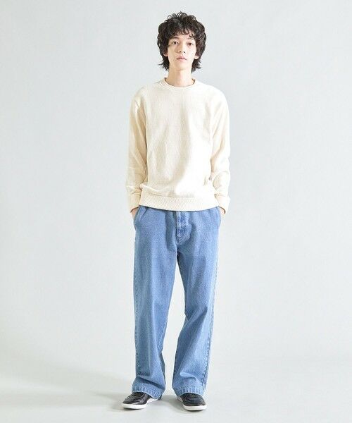 MEN'S BIGI / メンズビギ ニット・セーター | 【洗える】クルーネックモールニット | 詳細5
