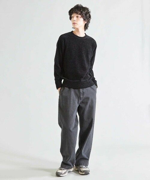 MEN'S BIGI / メンズビギ ニット・セーター | 【洗える】クルーネックモールニット | 詳細10