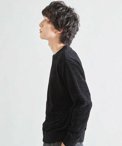 MEN'S BIGI / メンズビギ ニット・セーター | 【洗える】クルーネックモールニット | 詳細7