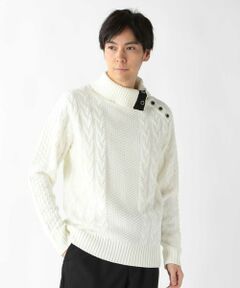 ドクターネックケーブルニット