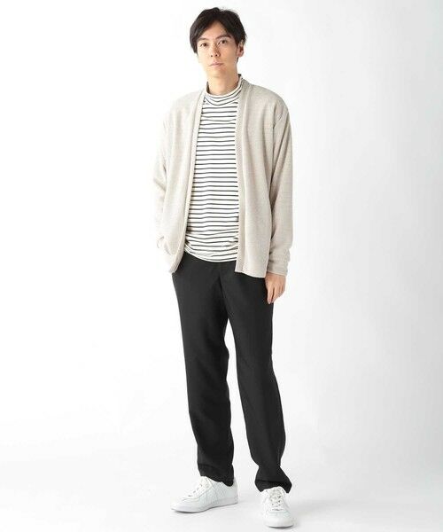 MEN'S BIGI / メンズビギ カーディガン・ボレロ | メランジブークレボタンレスカーディガン | 詳細5
