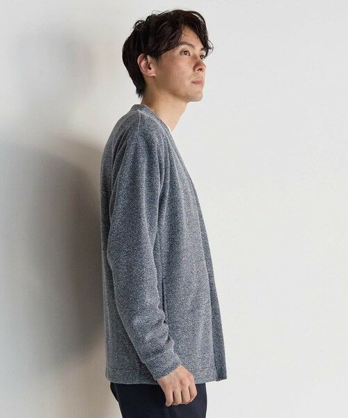 MEN'S BIGI / メンズビギ カーディガン・ボレロ | メランジブークレボタンレスカーディガン | 詳細12